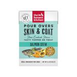 The Honest Kitchen Pour Overs Skin & Coat All Life Stages Wet Dog Food Topper - Salmon Stew 5.5 oz