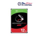 Seagate 12TB IronWolf Pro 7200 rpm SATA III 3.5" Internal NAS HDD (CMR, Retail, 4-Pack) 