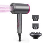 kibhous 1800W Professional Hair Dryer with Diffuser Ionic Conditioning 