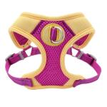 Coastal Pro Mesh Harness Extra Small Purple w Yellow Girth M 16"-19"