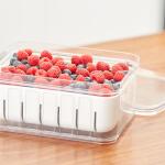 iDesign Berry Bin Plastic BPA Free Reusable Food Storage Container with Lid