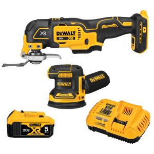 DEWALT 2-Tool Combo Kit 20V MAX XR Cordless Woodworking - DCK202P1