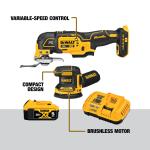 DEWALT 2-Tool Combo Kit 20V MAX XR Cordless Woodworking - DCK202P1