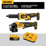 DEWALT 2-Tool Combo Kit 20V MAX XR Cordless Grinder - DCK203P1 