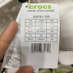 Crocs Classic Sandal White Size 12