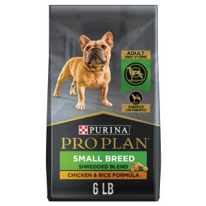 Purina Pro Plan Specialized Shredded Blend Small Breed Adult Dog Dry Food - Chicken & Rice 6lb