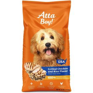 Atta Boy(50Lb)Grilled Chicken & Rice Flavor Dry Dog Food