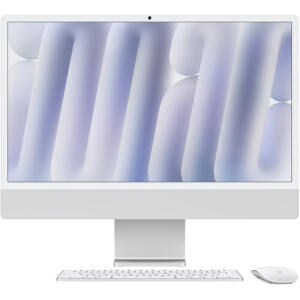 Apple 24" iMac with M4 Chip 16GB Unified RAM | 512GB SSD 8-Core GPU ( Silver )