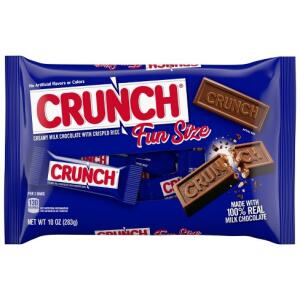 Crunch Fun Size Chocolate Candy Bar - 3pcs 10oz Bag