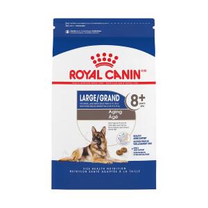 Royal Canin Size Health Nutrition Large Breed Aging 8+ Senior Dog Dry Food - 30 lb