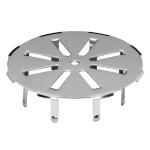 Oatey 3 in. Round Push-In Stainless Steel Shower Drain Cover