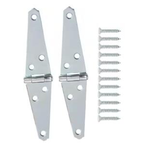 Everbilt 3 in Strap Hinge. Zinc-Plated (2-Pack)