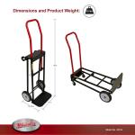 Milwaukee300/500 lb. Capacity Convertible Hand Truck (33700)