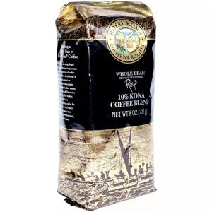 Royal Kona Roy's Medium Roast Whole Bean Coffee - 8oz pack of 3