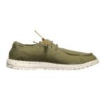 Norty Footwear Mens Slip On Loafer Casual Boat Shoes Olive Size 9