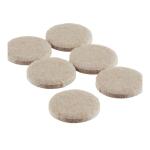 1-1/2 in. Beige Self- Adhesive Heavy-Duty Felt Pads (24-Pack) By Everbilt