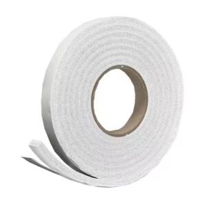 Frost King 3/4 in. x 7/16 in. x 10 ft. High-Density Rubber Foam Weatherstrip Tape White