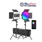 Neewer Upgraded RGB 660 PRO II LED Video Light Kit (2-Pack)