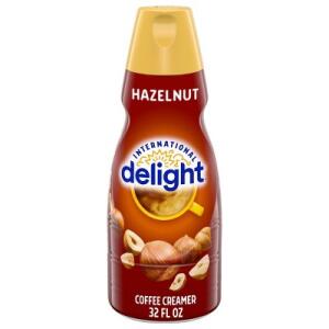 International Delight Hazelnut Coffee Creamer -1qt (32 fl oz) Bottle