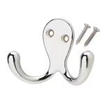 Everbilt Double Robe Hook Chrome Finish