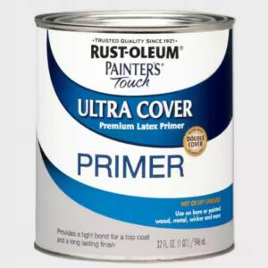 Rust-Oleum Painter's Touch - 32 oz. Ultra Cover Flat Gray Primer General Purpose Paint