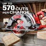 Milwaukee M18 FUEL 18V Lithium-Ion Cordless 7-1/4 in. Rear Handle Circular Saw (Tool-Only)