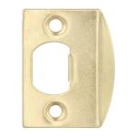 Defiant Latch Strike Bright Brass (2 per Pack )