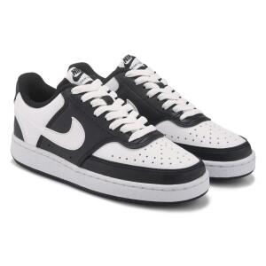 Nike Women's Court Vision Low Sneaker Black/White