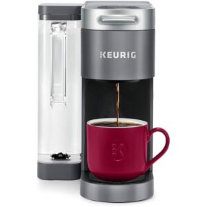 Keurig K-Supreme Single Serve Coffee Maker, MultiStream Technology, 4 Brew Sizes, 66oz Reservoir, Gray