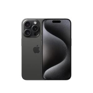 Apple iPhone 15 Pro Black Titanium 1TB - Unlocked (Renewed Premium)