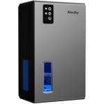 NineSky Dehumidifier, 95oz Tank, 1000 sq.ft, Auto Shut-Off, 7-Color LED (Gray)