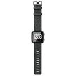 Fitbit Versa Special Edition Smart Watch (S & L Bands Included) - Charcoal Woven