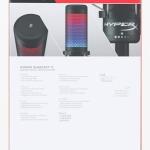 HyperX QuadCast S - Gaming Microphone (HMIQ1S-XX-RG/G)