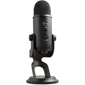 Logitech for Creators Blue Yeti USB Microphone Recording for PC and Mac, Black