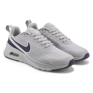 Nike Men's Air Max Nuaxis Sneaker Grey/Navy