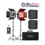 GVM 1000D RGB LED Light Panel (2-Light Kit with Softboxes)