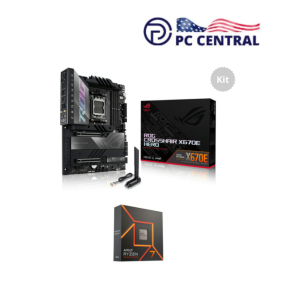 AMD Ryzen 7 7700X 4.5 GHz 8-Core Processor & ASUS ROG Crosshair X670E HERO ATX Motherboard Kit 