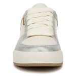 Dr. Scholl's Women's Ollie Lace Up Sneaker - White/Silver