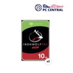 Seagate 10TB IronWolf Pro SATA III 3.5" Internal NAS HDD 7200 rpm (CMR, Retail, 2-Pack)