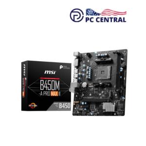 MSI PRO MAX II Micro-ATX B450M-A Motherboard