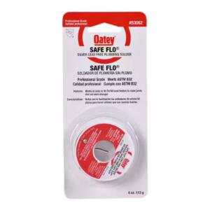 Oatey 1/4 lb Lead Free Silver Solder