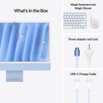 Apple 24" iMac with M4 Chip 16GB Unified RAM | 1TB SSD 10-Core GPU (Blue)