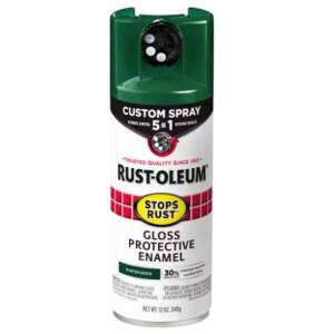 Rust-Oleum Stops Rust - 12 oz. Custom Spray 5-in-1 Gloss Hunter Green Spray Paint