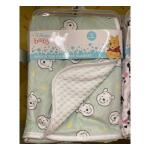 Cudlie Disney Baby Winnie The Pooh Blanket Light Green