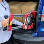 Milwaukee150 lbs. Convertible Fold-Up Steel Hand Truck with One 60 in. Bungee Cord (73777)