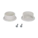 EverbiltPlastic Pole Sockets White (EH-WSTHDUS-351)