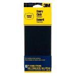 3M3.66 in. x 9 in. Coarse, Medium and Fine Assorted Grits Emery Cloth Sandpaper (3 Sheets-Pack) (5931ES)