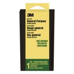 3M2-7/8 in. x 4-7/8 in. 100, 180 Fine/Medium All-Purpose Sanding Sponge (DSFM-F-ESF-10)