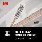 3M4-3/16 in. x 11-1/4 in. 120 Grit Drywall Sanding Screens (10-Pack) (99438)