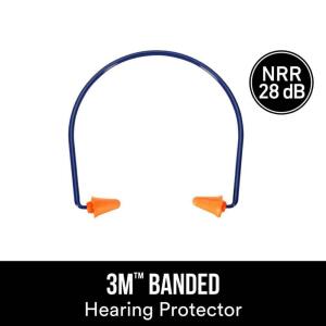 3MBanded Style Hearing Protector (90537-6DC)